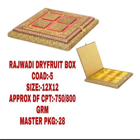 X Clasic Dry Fruit Box Box Capacity In Gms Gms At Rs