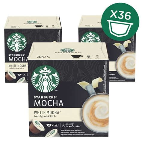 Starbucks White Mocha By Nescafe Dolce Gusto K Vov Kapsule Kaps L