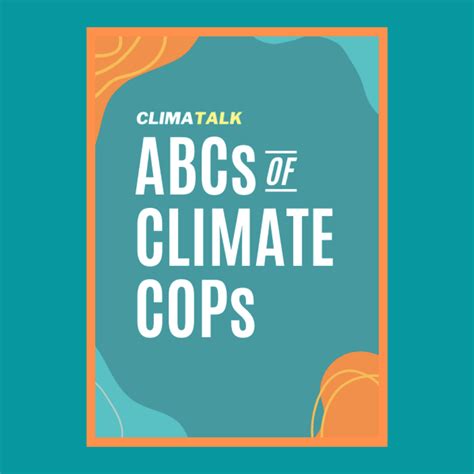 ABCs Of Climate COPs ClimaTalk Climate Is Talking