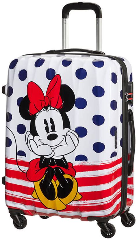 American Tourister Disney Legends 4 Wheel Trolley 65 Cm Minnie Blue