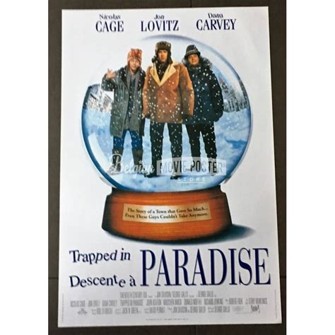 TRAPPED IN PARADISE - Belgian Movie Poster Store