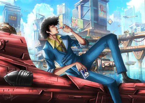 Spike Spiegel Cowboy Bebop Image By Sajol Hasan 3907609 Zerochan