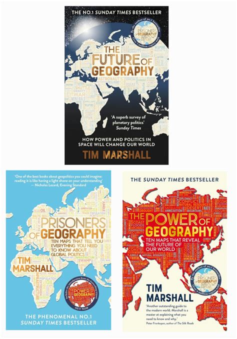 Tim Marshall Books Collection Set Prisoners Of Geography The Power