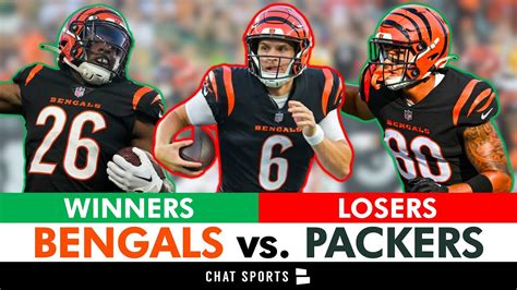 Cincinnati Bengals Winners Losers Vs Packers Ft Tycen Anderson