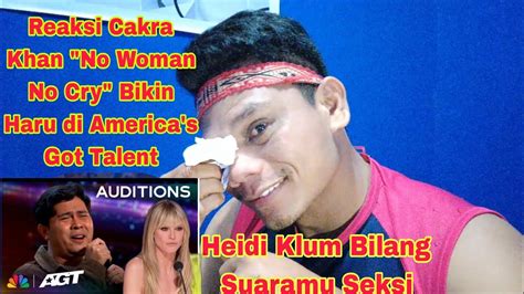 Reaksi Cakra Khan No Woman No Cry Bikin Haru Di America S Got Talent