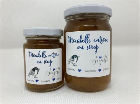 Mirabelle Enti Re Au Sirop Soizette