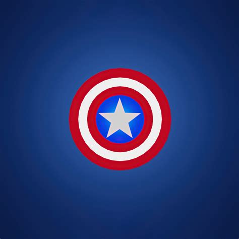 1080x1080 Resolution Captain America Minimalist Logo 4k 1080x1080