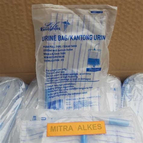 Jual Urine Bag 2000ml Urin Bag Drainage Bag Kantong Urin 2000 Ml