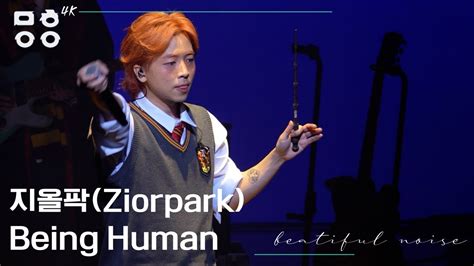 4k 지올팍ziorpark Being Human 직캠 문화이음콘서트 Youtube