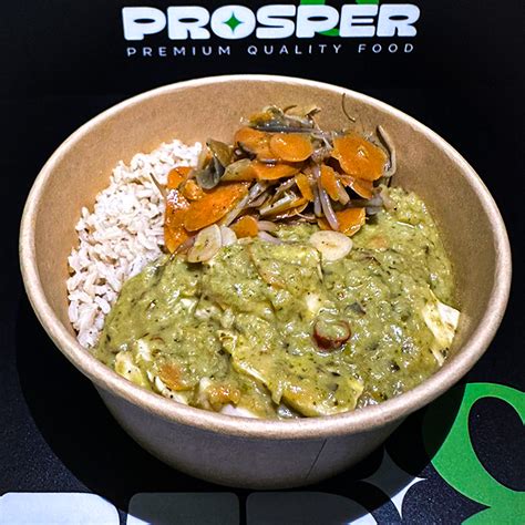 Thai Coconut Chicken Curry 850 Cal - Prep & Prosper