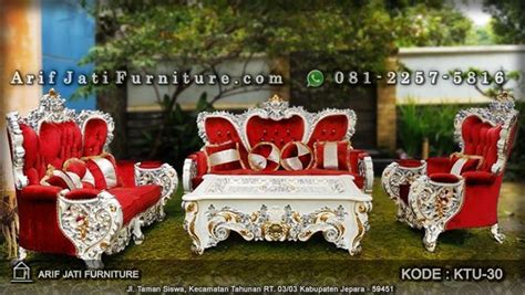 Kursi Sofa Tamu Mewah Model Bellagio Arif Jati Furniture