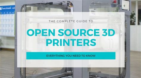 6 Best Open Source 3D Printers 2024 (With Download Links) - 3DSourced