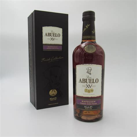 Ron Abuelo AÑejo Xv AÑos Napoleon Cognac Cask Finish Panama La