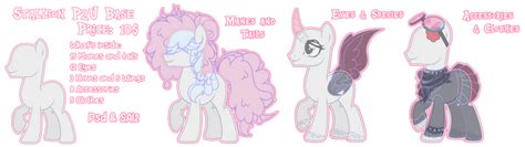 Mlp Base 16 By Kittypainty On Deviantart