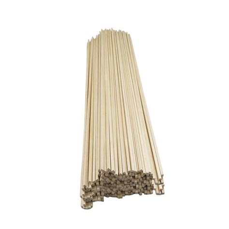 Unfinished Wood Sticks Long Dowel Strips Carving Hardwood Strips Diy