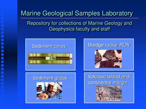 PPT - Marine Geological Samples Laboratory PowerPoint Presentation ...