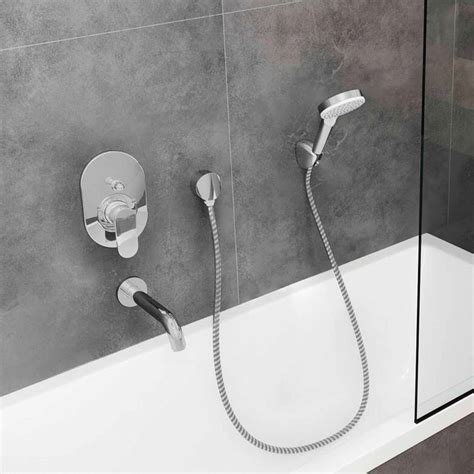 Hansgrohe Vernis Blend Bath Spout Chrome Deluxe Bathrooms