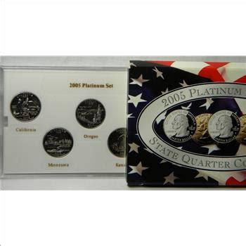 2005 Platinum Edition State Quarter Collection Property Room