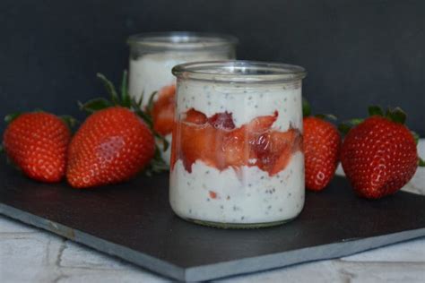 Recette De Trifle Fraise Banane Et Graines De Chia