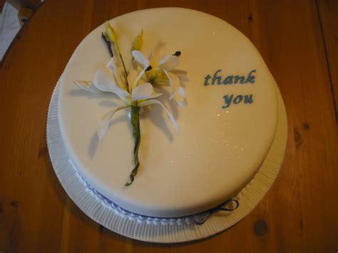 How Do You Say Thank You For The Cake