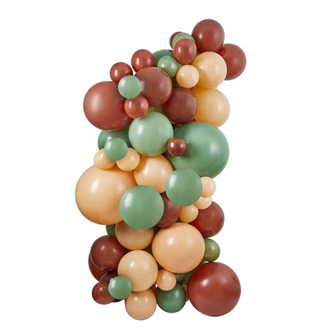 Buy Sage Green Nude Brown Balloon Arch Kit For GBP Card Factory UK