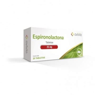 Espironolactona Tabletas Mg Farmacia Medilife