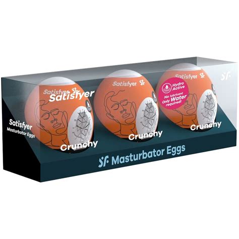 Pack De Masturbateur Oeufs Eggcited Crunchy