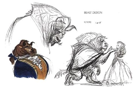 Beauty And The Beast Concept Art Beast