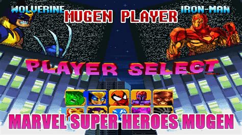 Marvel Super Heroes Mugen Youtube