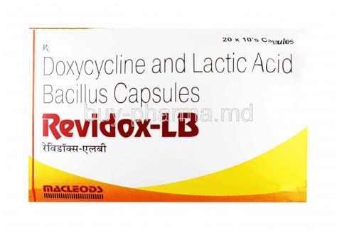 Buy Revidox Lb Doxycycline Lactobacillus Online