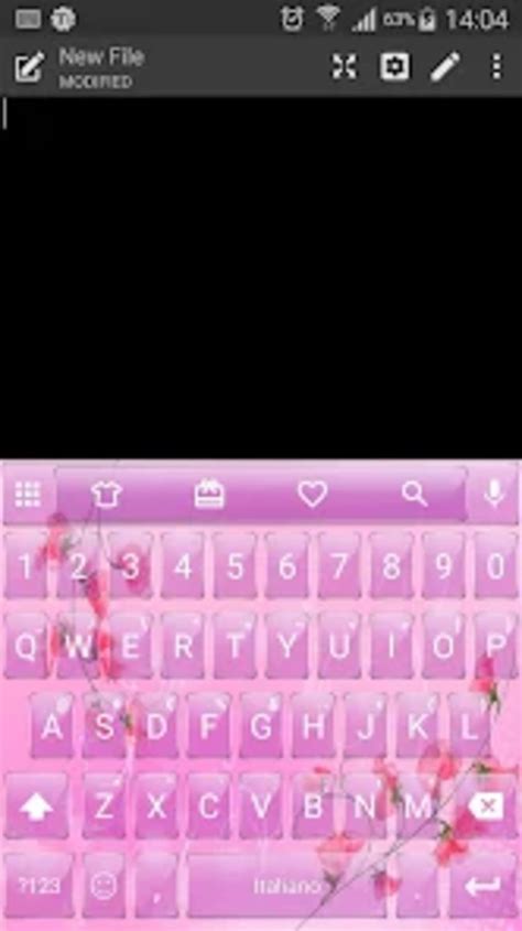 Android I In Emoji Keyboard Glass Pink Flow Ndir