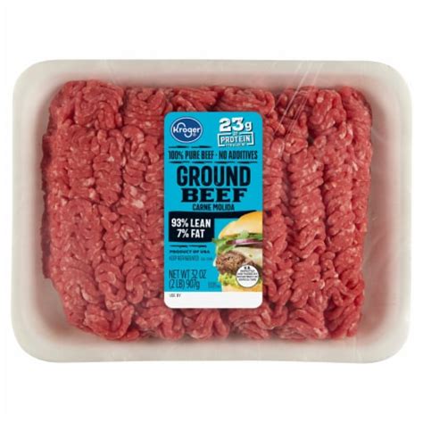 Kroger Lean Ground Beef Lb Qfc