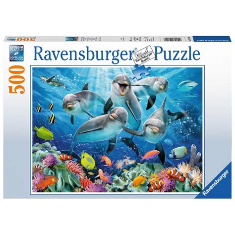 Ravensburger Dolphins 500 Piece Jigsaw Puzzle