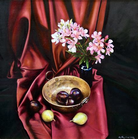 Still Life With Plums Gerard M Burns