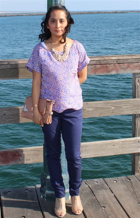 Latina Fashion Diaries Splash Of Color Styling Colored Jeans