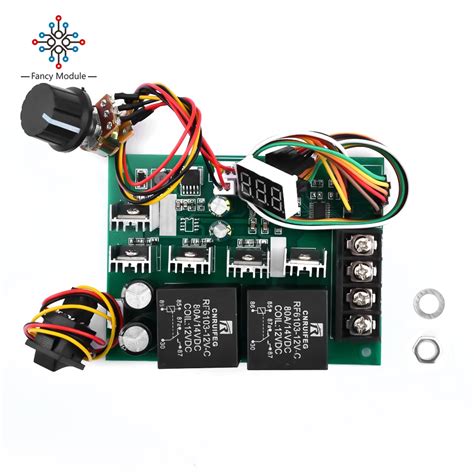 Motor Speed Controller Led Display Board Drive Module Dc 10 55v