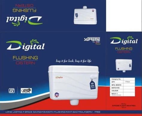 Digital Single Flush Plastic Cistern At Rs In New Delhi Id