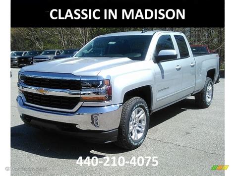 Silver Ice Metallic Chevrolet Silverado Lt Double Cab X