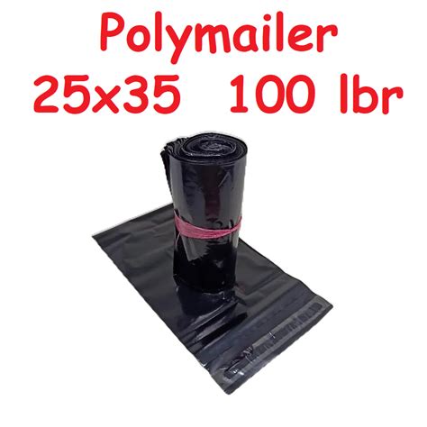 Jual Plastik Paking Polymailer Hitam X Cm Isi Lembar Shopee