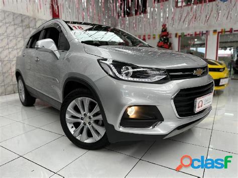 Chevrolet Tracker Premier Turbo V Flex Aut Prata Flex Em