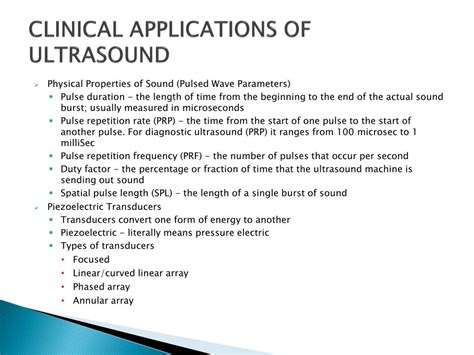 Ppt Clinical Applications Of Ultrasound Powerpoint Presentation Free