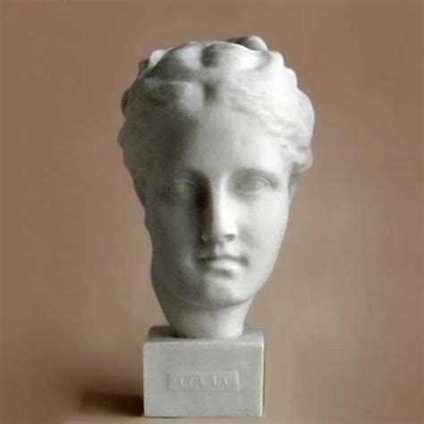 Hygieia head statue made of Alabaster - eStatueShop