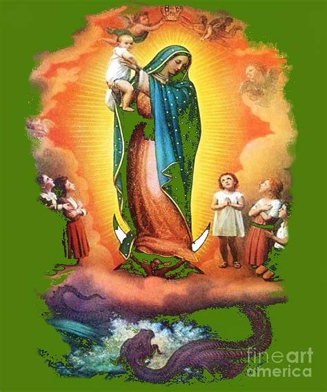 Our Lady Of Guadalupe Virgin Mary Mexico Mexican Painting By Fred Walsh Fine Art America