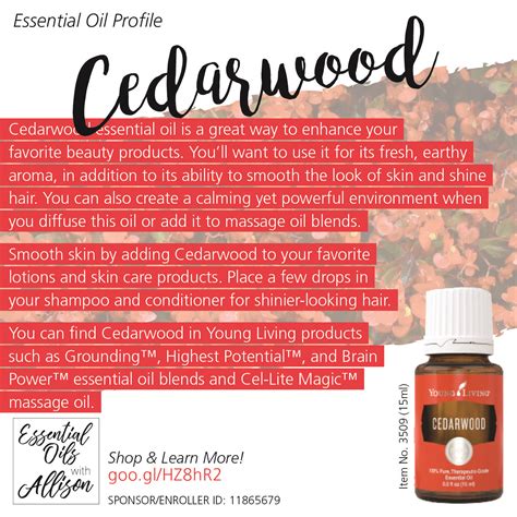 Cedarwood Oil To Add Its Invigorating Scent To Your Life Through