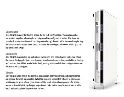 Precision Air Conditioning Row Denco Flaktgroup Stainless Steel At