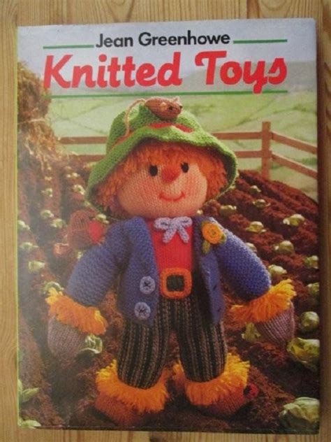 Jean Greenhowe Knitted Toys Book Original Retro Knitting Patterns