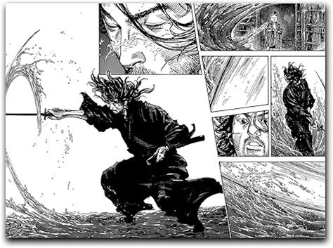 Vagabond Manga Poster Miyamoto Musashi A3 297 X 420 Mm Matt