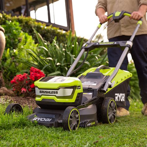 Ryobi Brushless Mower 18V at Ryobi Lawn Mower