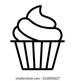 49 890 Cupcake Vector Line Stock Vectors And Vector Art Shutterstock