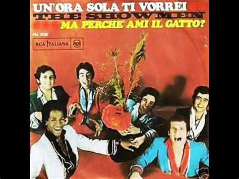 The Showmen Un Ora Sola Ti Vorrei 1968 YouTube